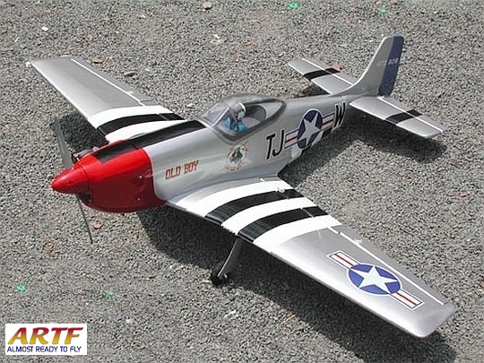 Black Horse Model Airplanes - ARF Scale - P51 Mustang